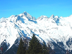 Najvyšší vrchol Gruppo Adamello-Presanella, Cima Presanella 3558 m.