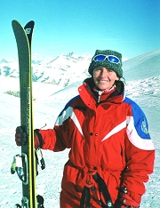 Natalia Arnol je v zime lyžiarskou učiteľkou, v lete kvetinárkou. 