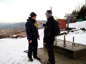 .. a rozhovor na Kamionnej /foto: Andrej 14.12.2006/