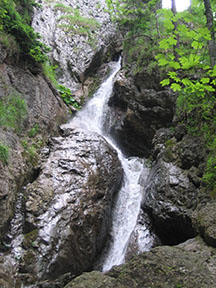 odmenou budú aj takéto vodopády /foto: Miroslav Ryška 29.06.2008/