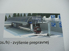 vizualizace nové dolní stanice /foto: Radim Polcer 29.6.2009/