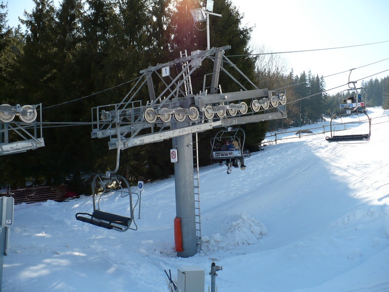 tlačná podpěra č. 1  - foto: Radim Polcer 13.02.2008