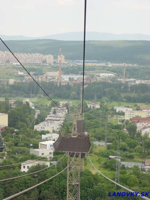 Pohľad na sieť nad Čermeľom  - foto: Yankee 2003