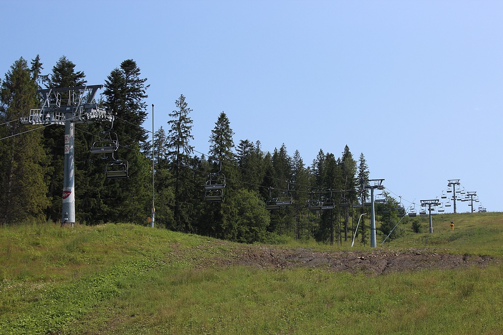 celkový pohled na trasu lanovky  - foto: Radim 07.07.2012