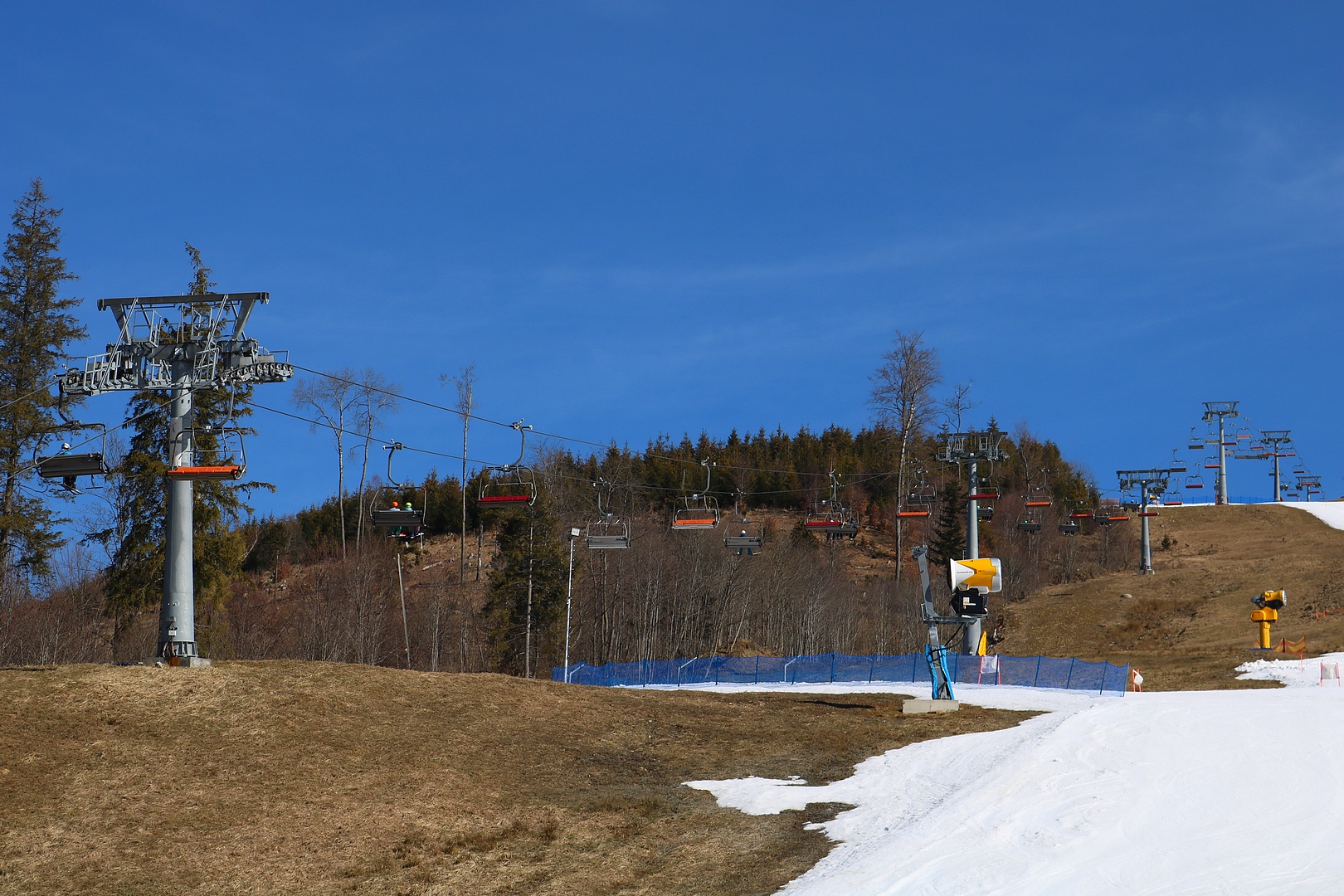 trasa lanovky  - foto: Radim Polcer 17.03.2023