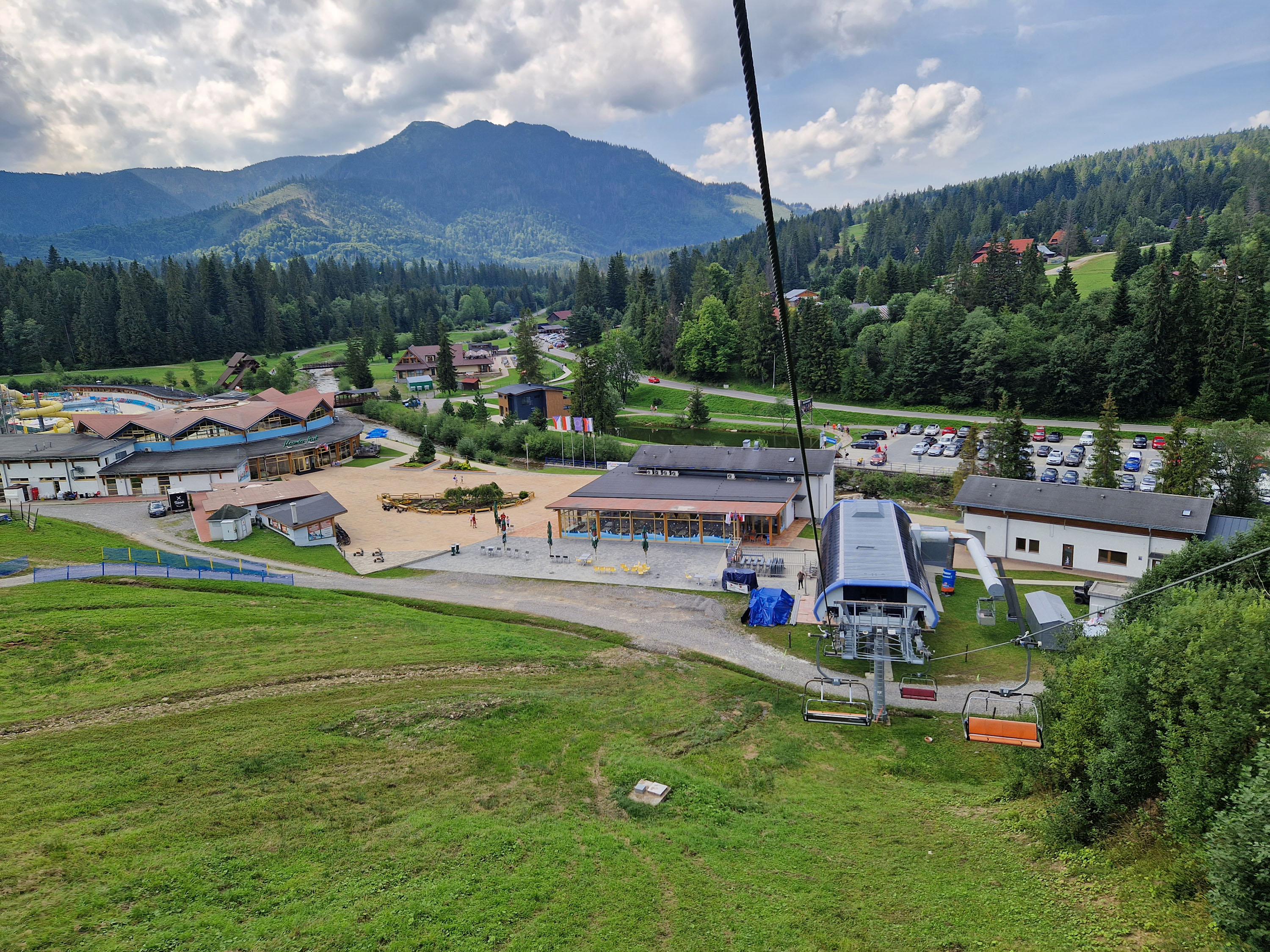 Pohľad na trasu LD  - foto: Matej Petőcz 19.8.2023