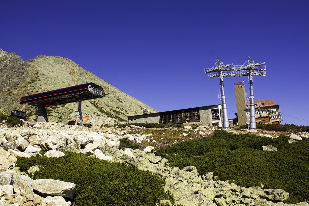 Štart - Skalnaté pleso (výstavba)