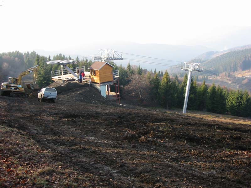 vrcholová stanica  - foto: Mirek 22.11.2003