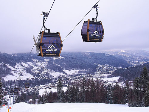 Szczyrk Gondola - Hala Skrzyczeńska