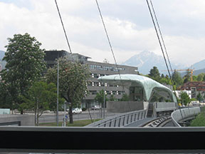 Hungerburgbahn – Innsbruck /foto: Peter Brňák 04.05.2011/