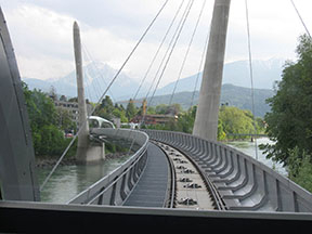 Hungerburgbahn – Innsbruck /foto: Peter Brňák 04.05.2011/