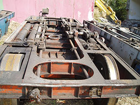 Horný podvozok vozňa. /foto: Andrej 30.09.2007/