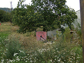 Sedačky váľajúce sa v záhradách... /foto: Dušan Varga 11.9.2009/